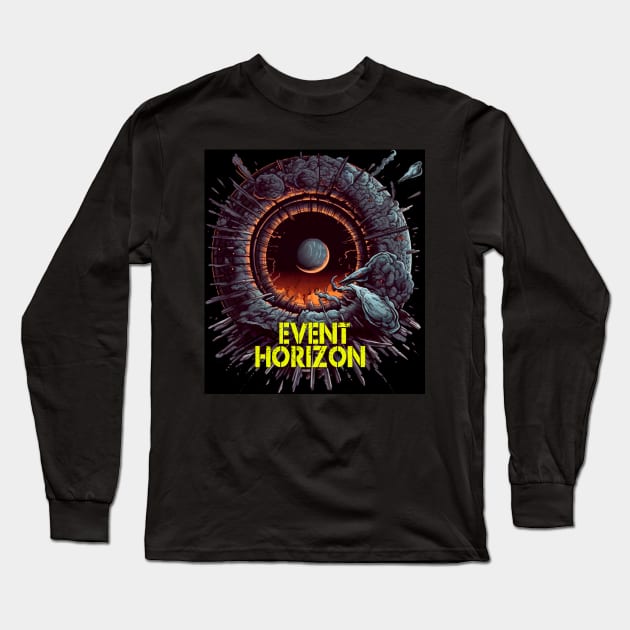 Event Horizon Long Sleeve T-Shirt by BarrySullivan